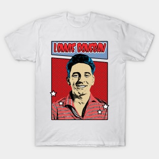 Lonnie Donegan Pop Art Comic Style T-Shirt